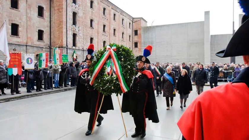 Silvano Trieste 27/01/2015 Risiera di San Sabba, Giornata della Memoria