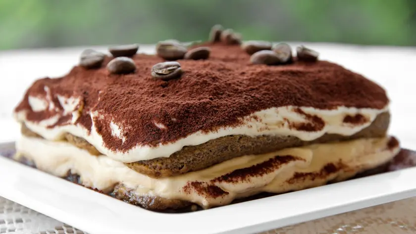 Un gustosissimo tiramisù