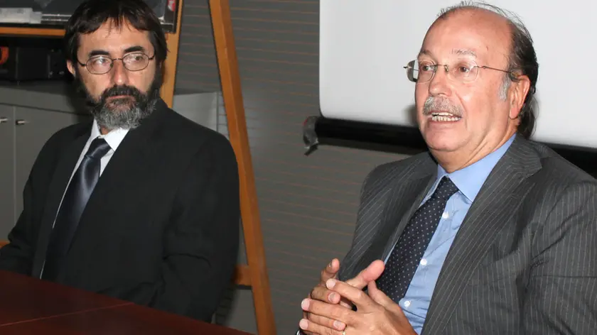 Lasorte Trieste 13/07/12 - Accordo SISSA ICTP, Guido Martinelli, Fernando Quevedo