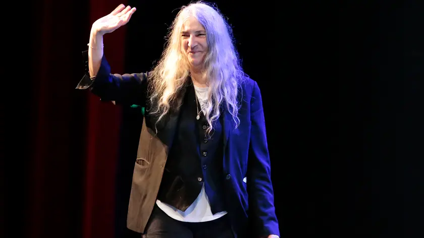 Patti Smith nel 2019 in concerto a Trieste (Silvano)