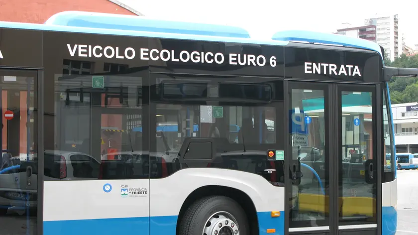 Un autobus di Trieste Trasporti