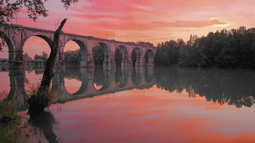 Bumbaca Gorizia Tramonto Isonzo