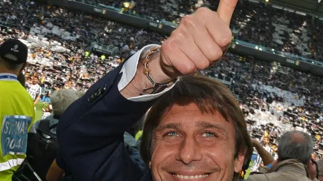 Juventus' coach Antonio Conte prior the Italian Serie A soccer match Juventus FC vs Cagliari Calcio at the Juventus Stadium in Turin, Italy, 18 May 2014. ANSA/ANDREA DI MARCO
