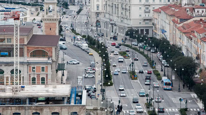 Una veduta delle Rive cittadine