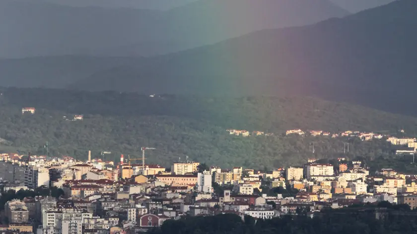 Lasorte Trieste 30/05/14 - Arcobaleno sulla Città, ore 19.30