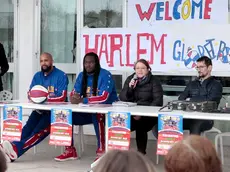 Silvano Trieste 28/02/2017 Presentazione spettacolo, Harlem Globetrotters