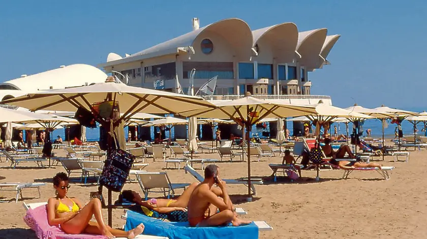 La spiaggia di Lignano