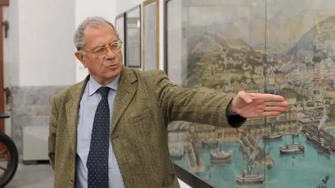 Foto BRUNI TRieste 02.11.2011 Biennale:visita del portavoce del Ministro Galan,Miracco