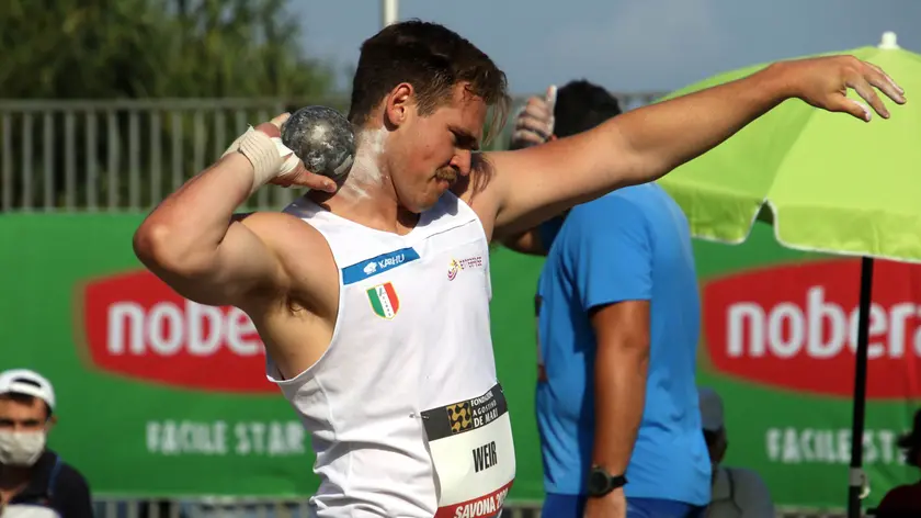 Zane Weir in azione, FOTO PUGNO
