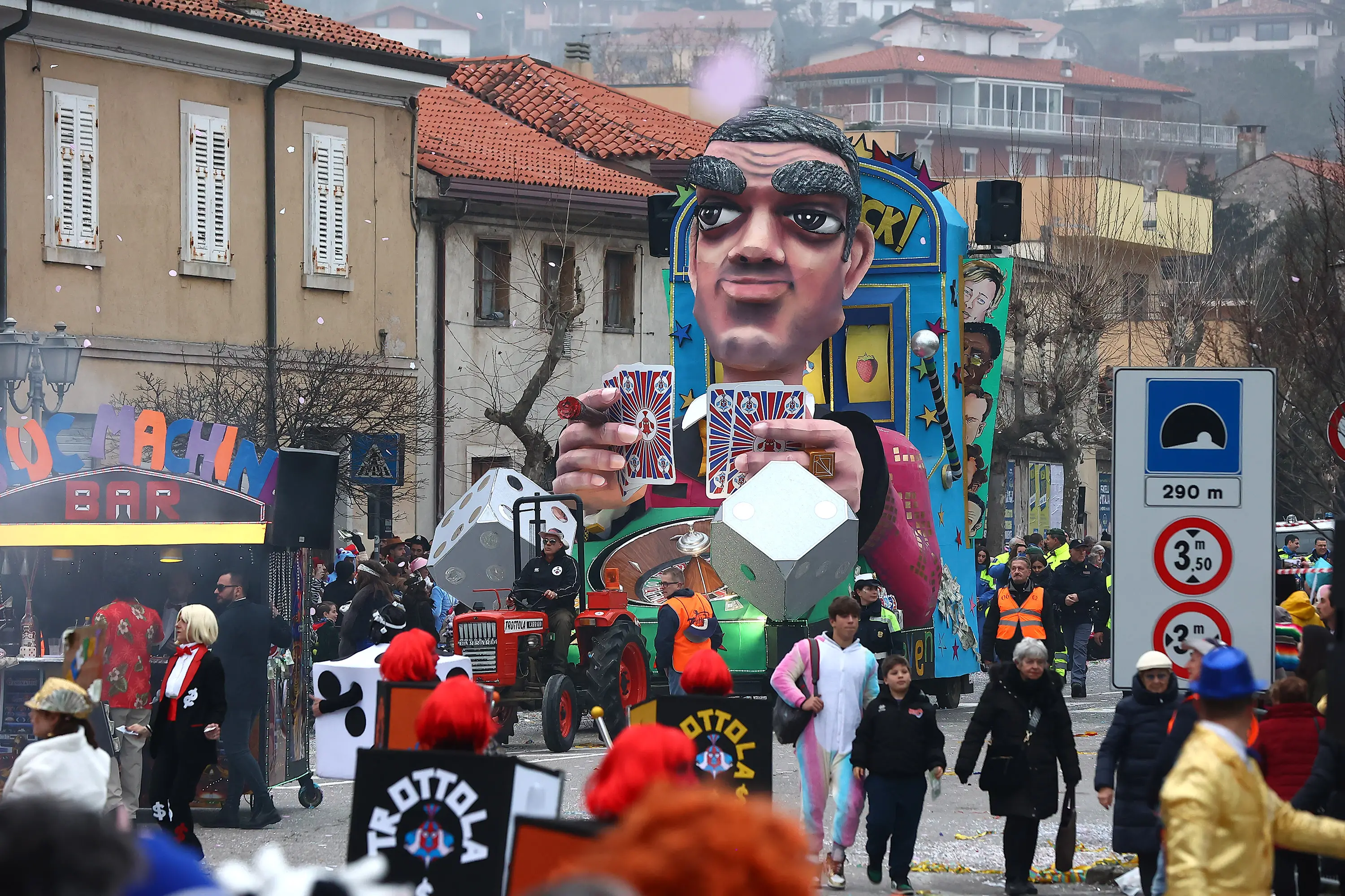 Lasorte Trieste 19/02/23 - Muggia, Carnevale, Trottola, Viva Las Vegas