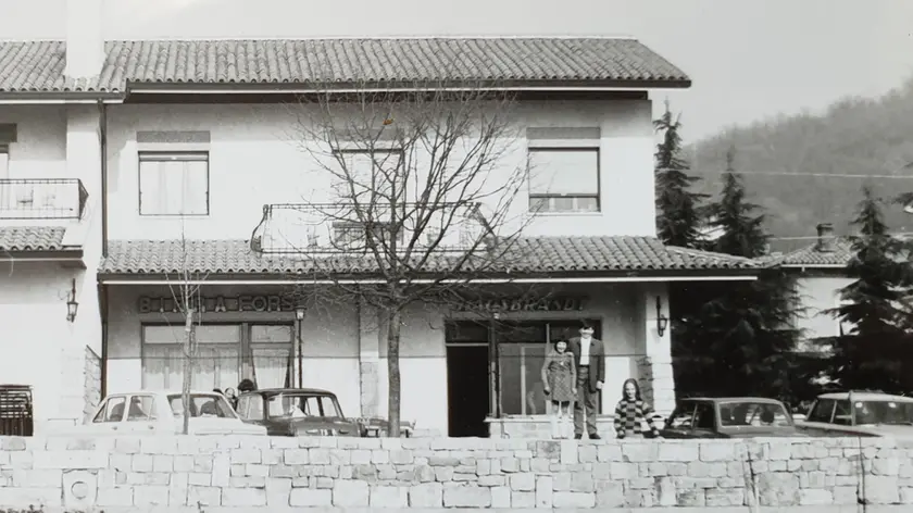 Una vecchia immagine della trattoria