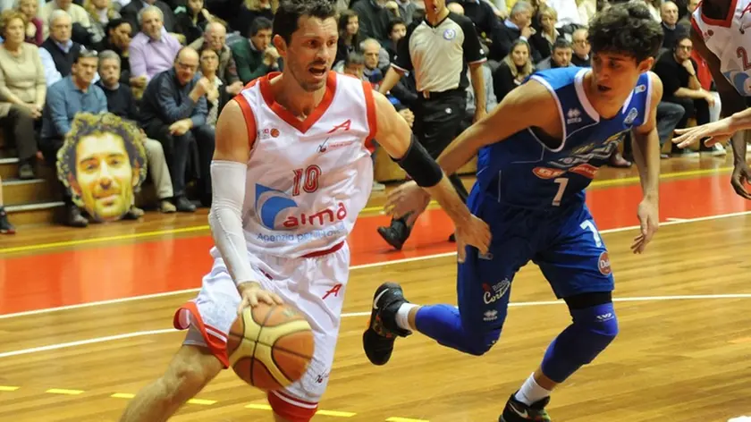 Foto BRUNI 28.02.16 Basket Serie A2 Est : ALMA Trieste- TREVISO-pecile