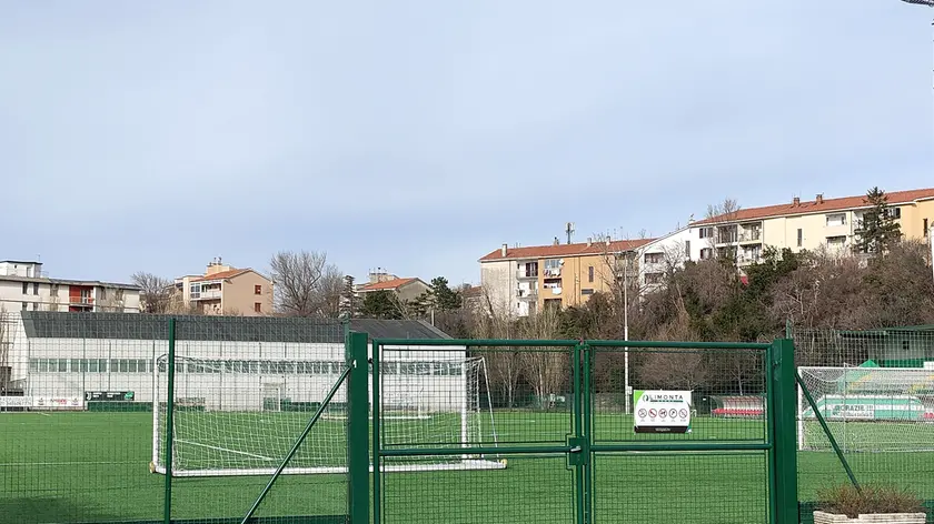 Il campo di calcio dell’Asd San Luigi