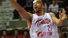 Foto BRUNI 15.04.2018 Pallacanestro ALMA- GSA Udine--Bowers