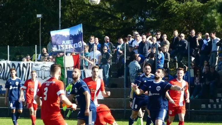 Bumbaca Gorizia 07.04.2018 Calcio Juventina vs ProGorizia © Fotografia di Pierluigi Bumbaca
