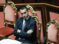 Il vice premier e ministro del Lavoro e dello Sviluppo Economico Luigi Di Maio in Senato durante il question time, Roma 4 aprile 2019. ANSA/GIUSEPPE LAMI