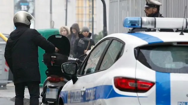 Silvano Trieste 30/01/2016 Controlli Polizia Locale