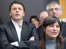 La governatrice Debora Serracchiani con Matteo Renzi in un'immagine di archivio