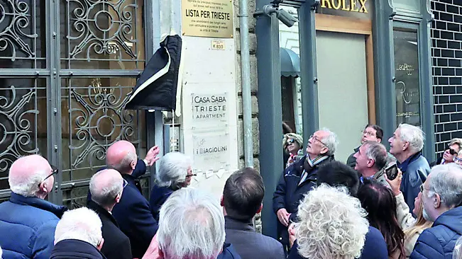Lo scoprimento della targa Fotoservizio Andrea Lasorte