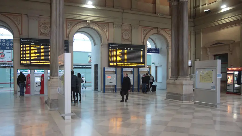 L'interno della stazione centrale