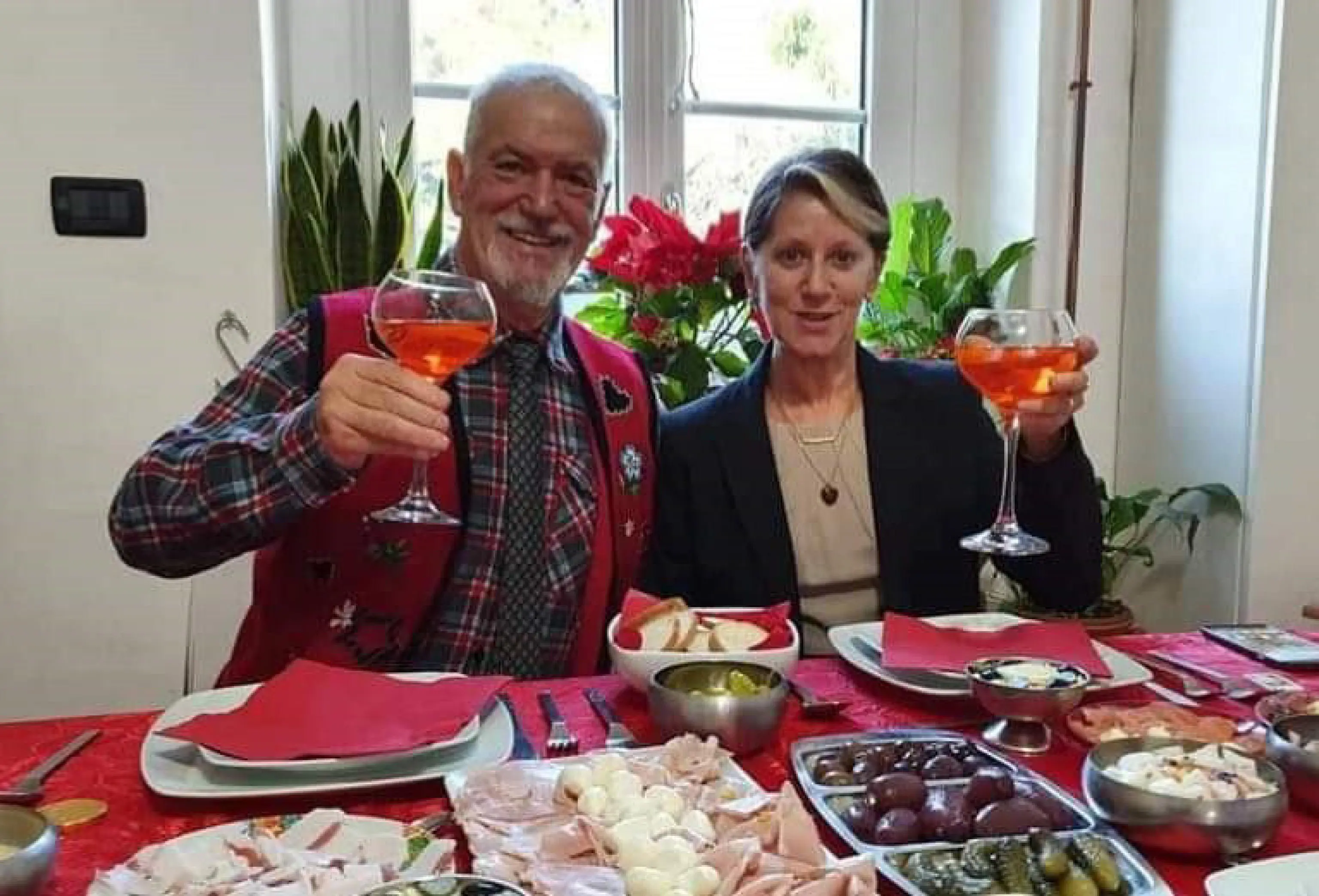 Sebastiano Visintin (S), 72 anni, marito di Liliana Resinovich (D), 63 anni, pensionata, scomparsa dalla sua abitazione a Trieste il 14 dicembre, 03 dicembre 2022. "Sono distrutto. Ho un dolore molto forte per la mancanza di una persona con cui stavo vivendo momenti felici, ma ho molto fiducia nella polizia e nella magistratura", afferma Visintin. ANSA / Per gentile concessione di Sebastiano Visintin +++ EDITORIAL USE ONLY +++ NO SALE +++ NO ARCHIVE +++