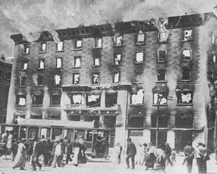 L'incendio del 1920