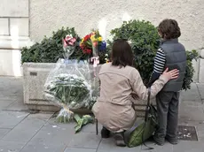 Lasorte Trieste 14/03/14 - Piazza Vecchia, Conf. Stampa SEL, Suicidio Afghano, Fiori