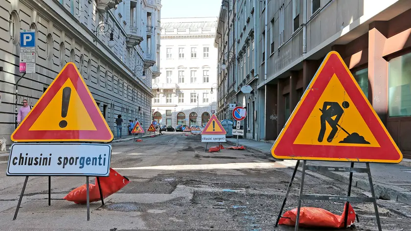 Silvano Trieste 2018-06-25 I lavori in via Cadorna
