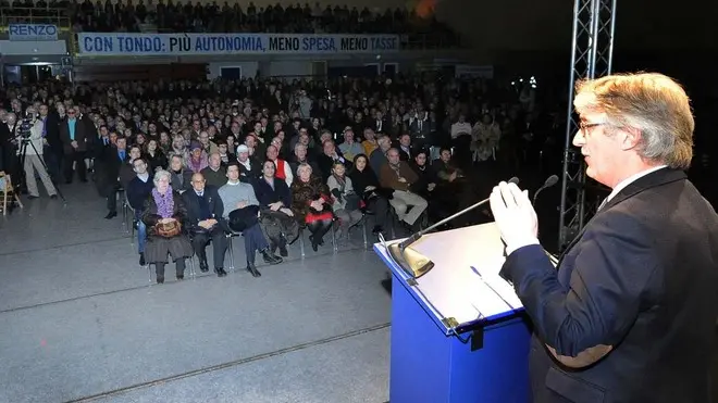 Manzano 25 genniao 2013. Convention Renzo Tondo. Telefoto Copyright Petrussi Foto Press / Diego Petrussi