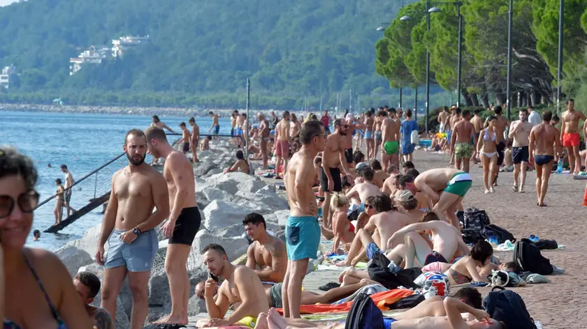 Foto Bruni Trieste 31.08.2019 Sabato caldissimo in città