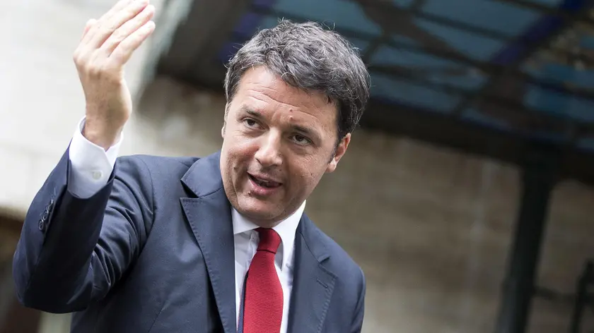 Il presidente del Consiglio Matteo Renzi