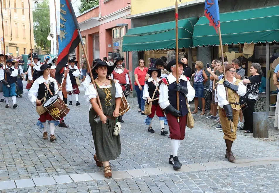 Cormons (Go) 18 Agosto 2018. Sfilata storica. © Foto Petrussi