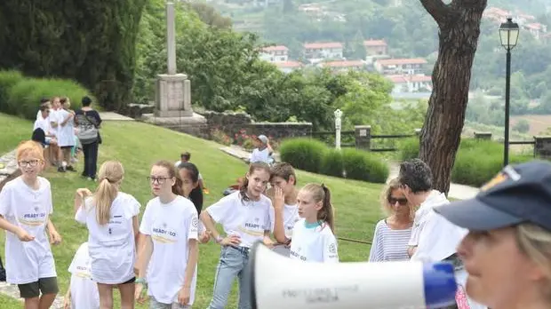 Bumbaca Gorizia 28.05.2018 Castello, educazione stradale © Fotografia di Pierluigi Bumbaca