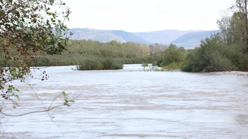 Dopo la siccità estiva è tornata l’acqua nell’Isonzo Foto Bumbaca