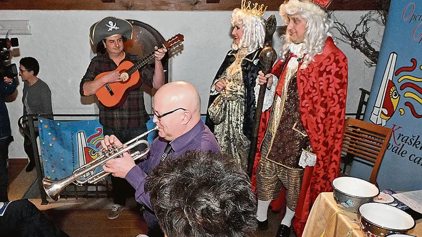 Lasorte Trieste 03/02/23 - S.Pelagio, Presentazione Carnevale Carsico