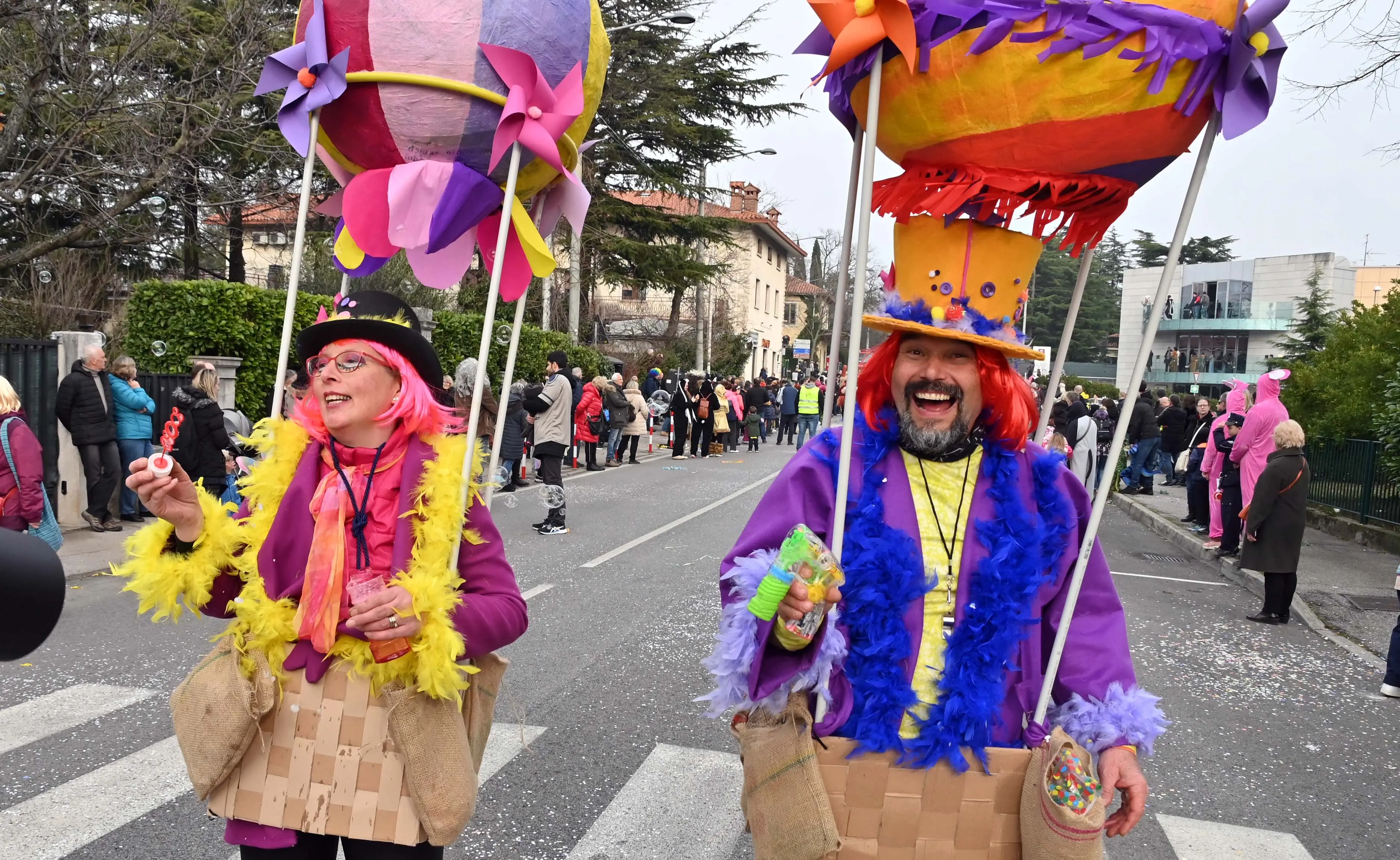 Foto Bruni Trieste 18.02.23 Opicina-Carnevale Carsico