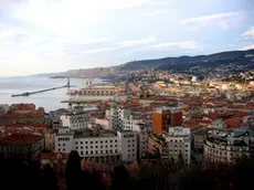 Una veduta di Trieste