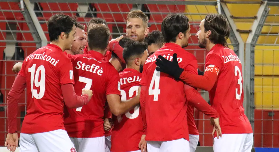 Lasorte Trieste 18/11/18 - Serie C, Triestina - LR Vicenza Virtus, Gol Procaccio ed Esultanza