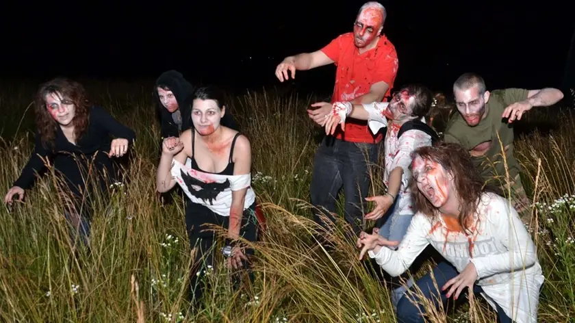 Palmanova 14 Giugno 2014 zombi Copyright Petrussi Foto Press TURCO