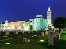 L'area archeologica nel centro di Zara