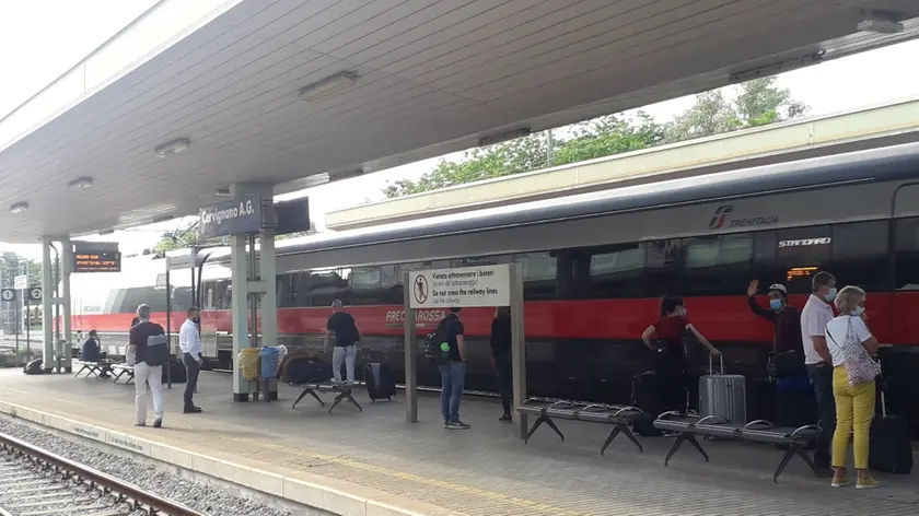 La stazione ferroviaria di Cervignano Aquileia Grado