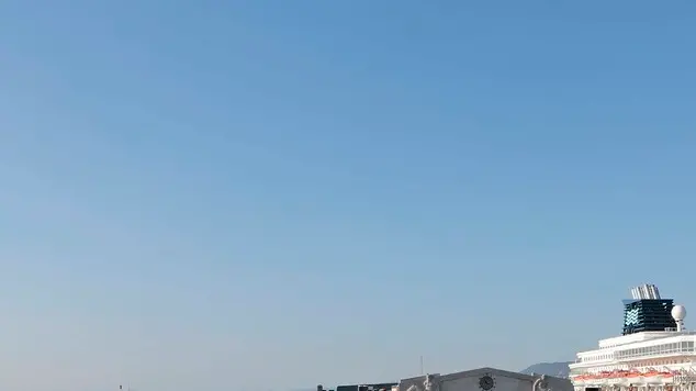 Silvano Trieste 2018-10-22 Stazione Marittima, le navi ormeggiate