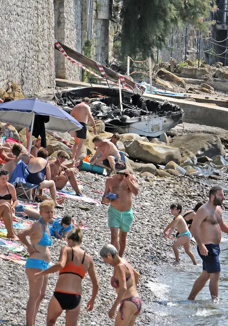 Lasorte Trieste 19/08/18 - Filtri, S.Croce, Incidente Barca
