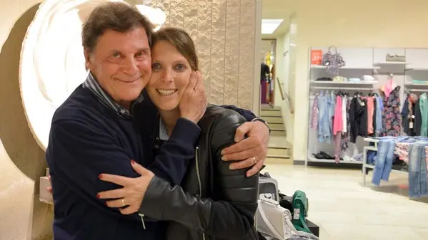 Foto Bruni 23.05.14 Luigi Godina con la figlia Annalisa