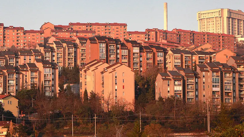 Una vedita del rione di Altura