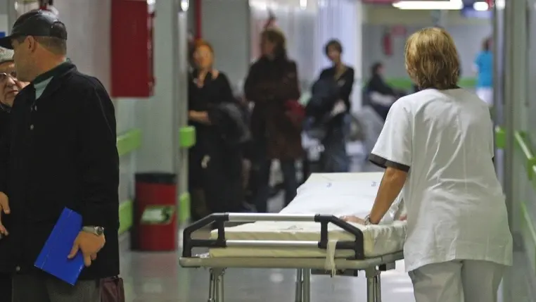 Medici in corsia in un ospedale