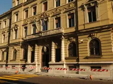 Bumbaca Gorizia 27.09.2011 Tribunale transennato - Fotografia di Pierluigi Bumbaca