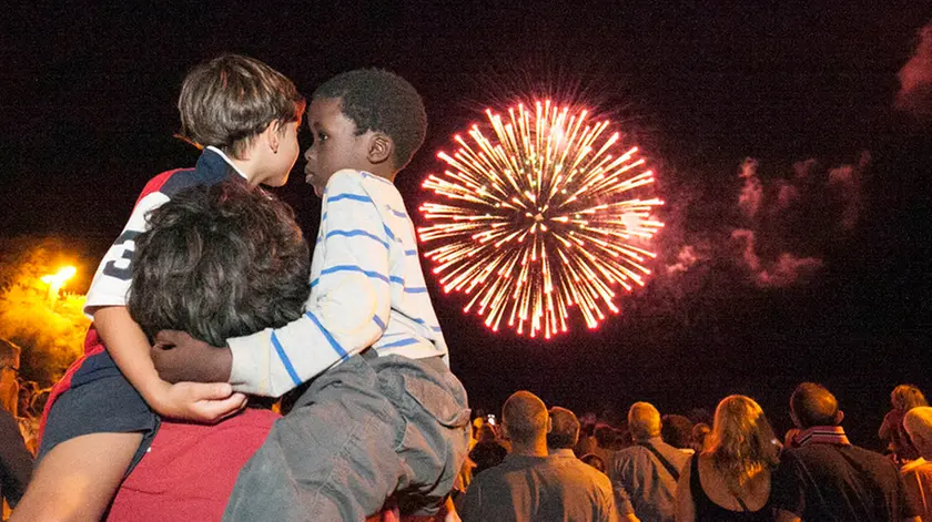 Bonaventura Monfalcone-16.08.2016 Fuochi d'artificio-Grado-foto di Katia Bonaventura