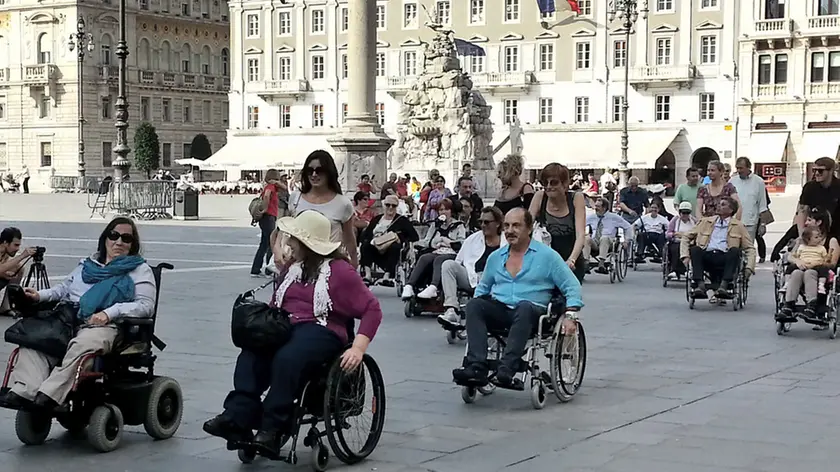 Lasorte Trieste 05/06/14 - Piazza Unità, Cavana, Iniziativa Disabili Pino Roveredo