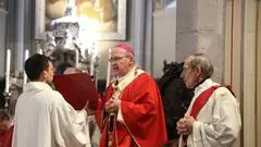 L'arcivescovo di Gorizia Redaelli